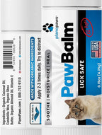 Lick Safe Cat Paw Balm - 0.15 Oz Paw Balm for Cats - Natural Paw Butter for Cats - Vet Recommended Cat Paw Protection - Paw Wax for Cats - Fix Dry Cracked Paws - Cat Paw Moisturizer Stick - Cat Stuff - Image 9