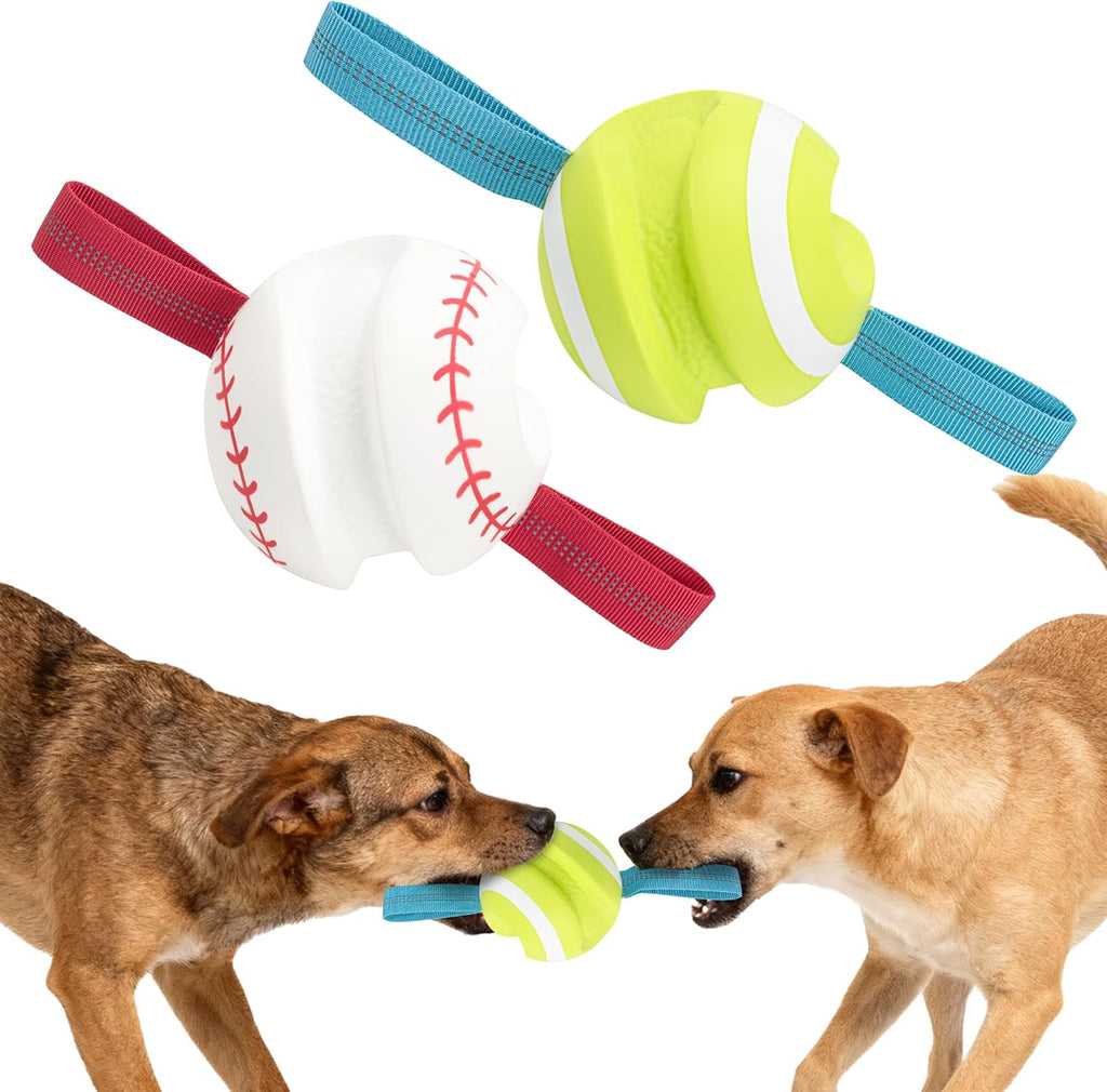 6Pcs Squeaky Dog Balls, Dog Toys Balls for Training, Tough Ball Toys for Dogs, Fit with Dog Ball Launcher, High Bouncy Dog Ball for Interactive Playing, Puppy Pet Chew Balls Teething Balls 2.5in - Image 9