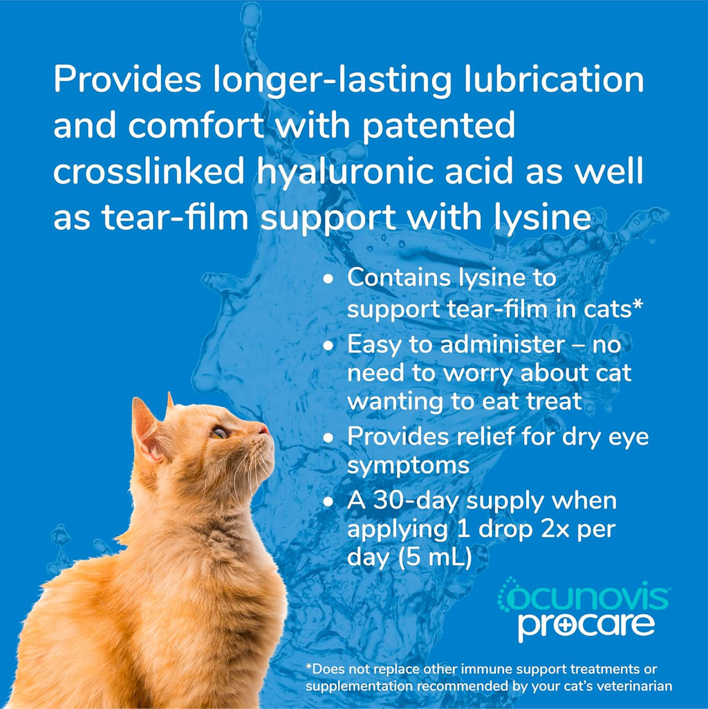 Patented BioHAnce hydrating eye drops bottle for dogs and cats with dry eyes.
