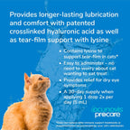 Patented BioHAnce hydrating eye drops bottle for dogs and cats with dry eyes.