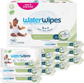 WaterWipes Sensitive+ Baby & Toddler Wipes, 3-In-1 Cleans, Cares, Protects, 99.9% Water, Textured Clean, Unscented & Hypoallergenic, 720 Count (12 Packs) - Image 1