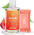 VeeFresh VeeDaily bundle front view showing intimate wash and wipes
