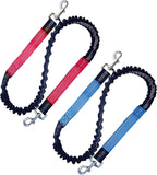 Heavy duty nylon cloth dog lead extension designed for large breeds up to one hundred fifty pounds