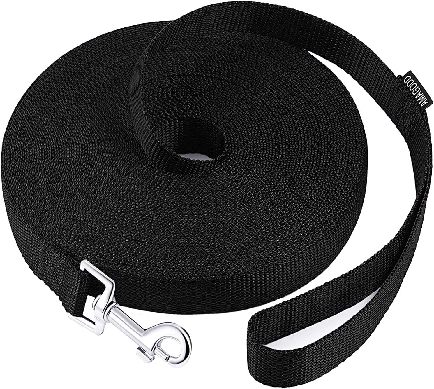 AMAGOOD Long Dog Leash for Training 15FT 20FT 30FT 50FT 100FT Long Dog Lead for Medium and Small Dogs Training,Tie Out,Play,Camping(15feet, Blue) - Image 11