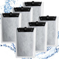 Driamor medium aquarium filter cartridges six pack front view