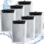 Driamor medium aquarium filter cartridges six pack front view