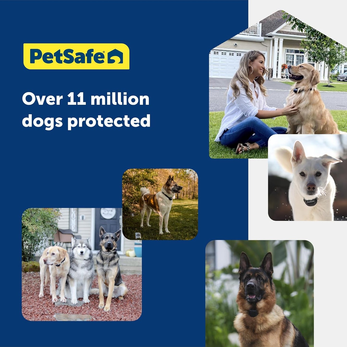 PetSafe Stubborn Dog boundary collar highlighting the waterproof seals and rugged exterior for outdoor training.