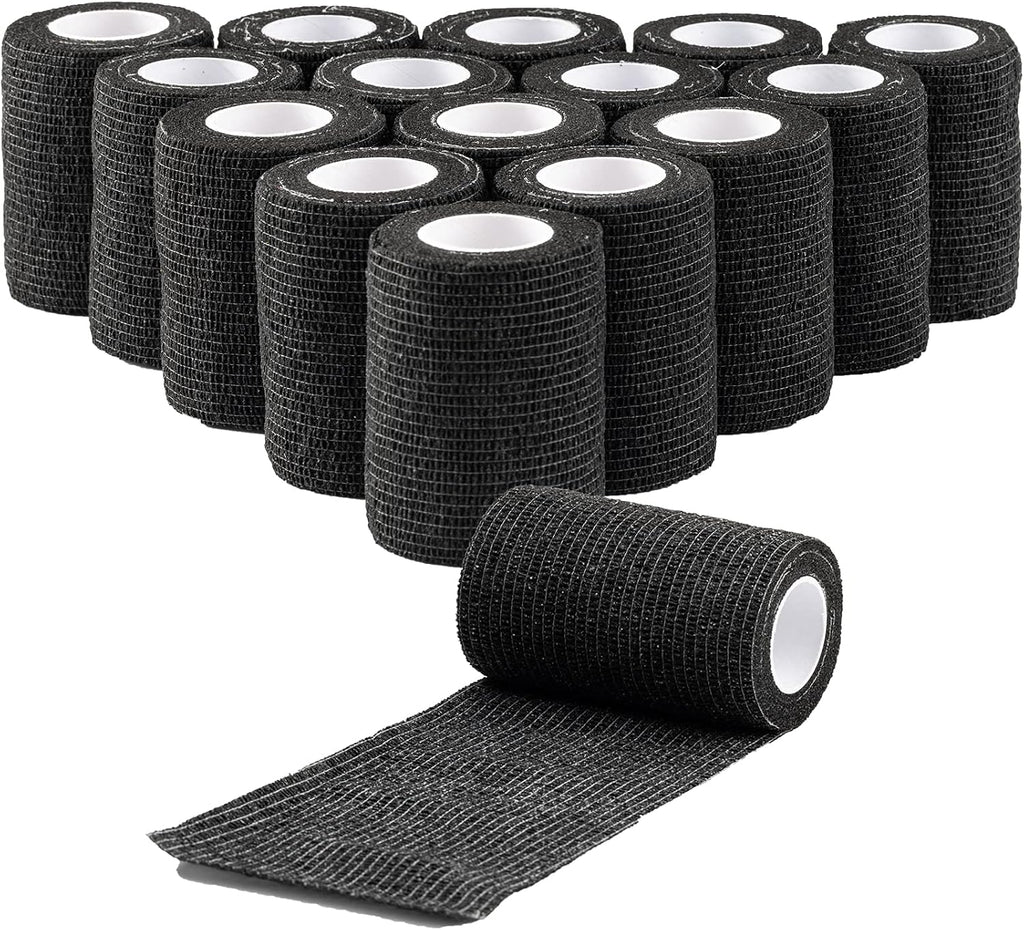 16 Rolls Self Adhesive Bandage Wrap 3 inch, Self Sticking Bandage Wrap, Self Adherent for Wrist Ankle Sprains, Vet Wrap for Animals Pet (Pink) - Image 11