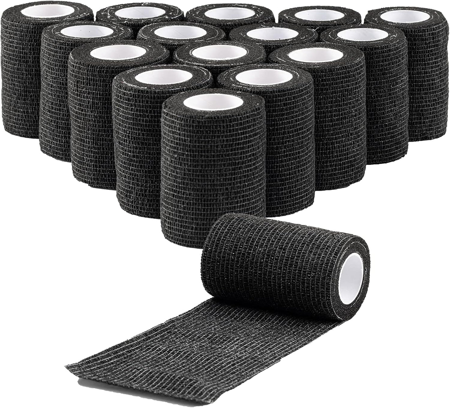 16 Rolls Self Adhesive Bandage Wrap 3 inch, Self Sticking Bandage Wrap, Self Adherent for Wrist Ankle Sprains, Vet Wrap for Animals Pet (Pink) - Image 11