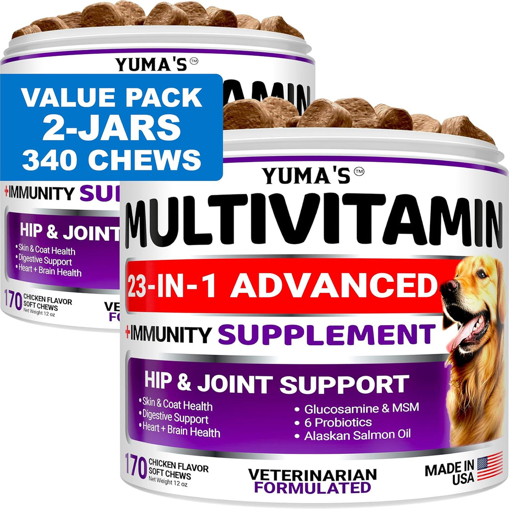YUMA'S 170 soft chews bottle with security seal intact