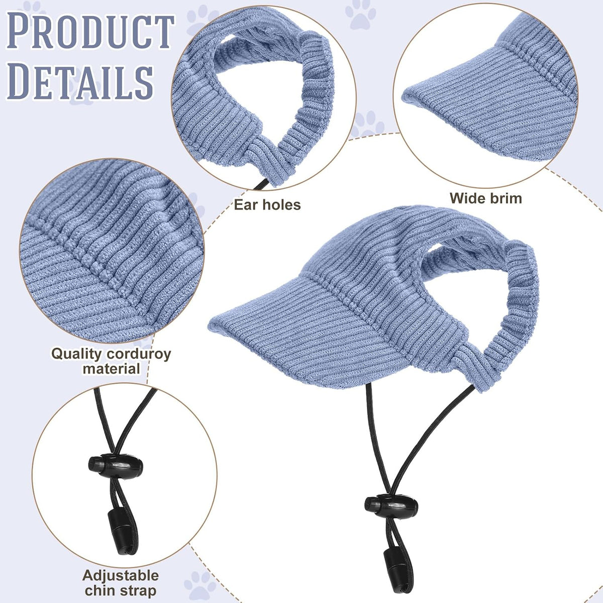 Pet sunglasses with silicone strap for secure fit
