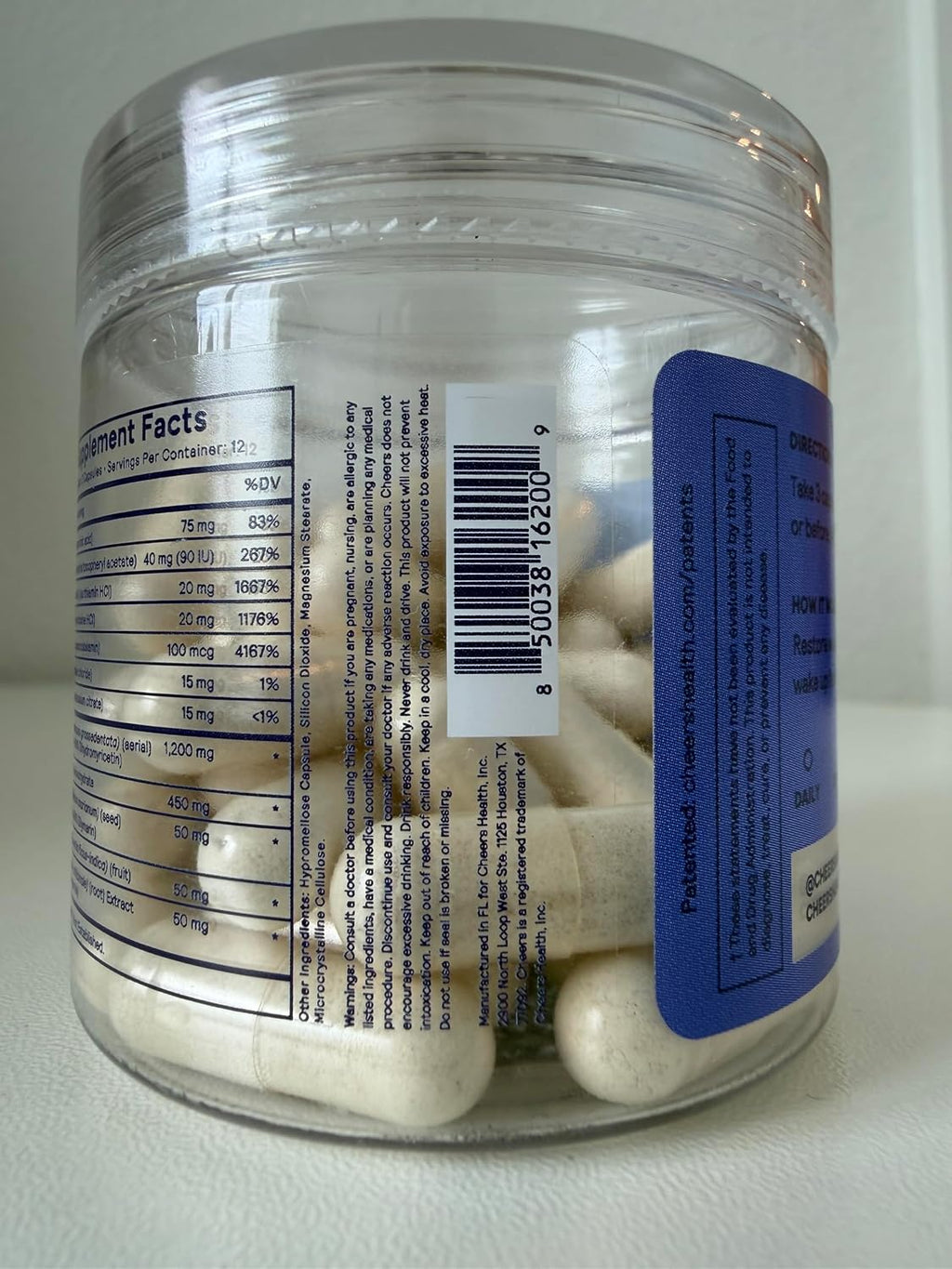 Cheers Restore | Supplement with DHM, L-Cysteine, Milk Thistle | 12 Doses - Image 8