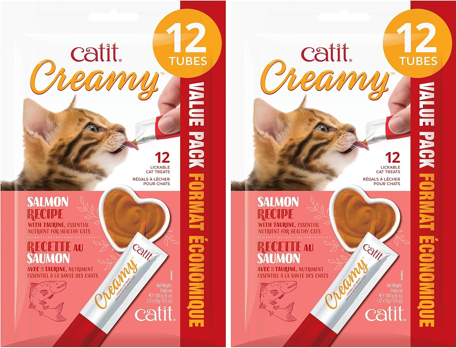 Catit Creamy Lickable Cat Treat, Healthy Cat Treat, Chicken & Liver, 12 Pack - Image 11