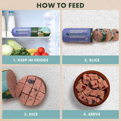 Healthy refrigerated chicken dog food for adult dogs