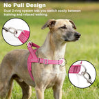 APAKBAK reflective dog vest adjustable straps side view for medium dogs