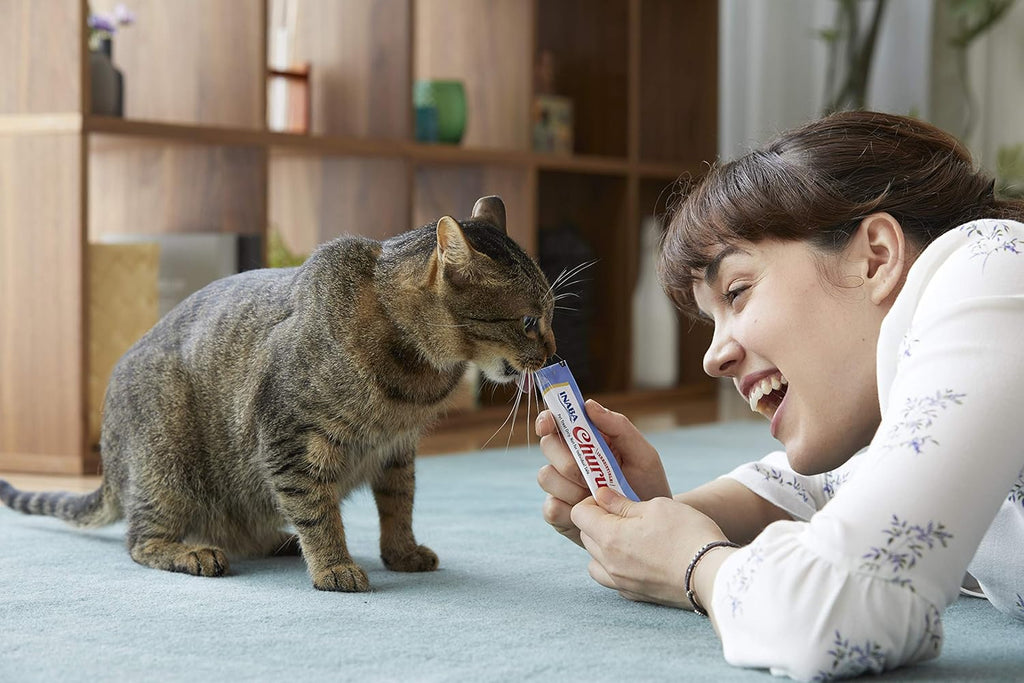 Inaba Churu tuna cat treats individual tube dimensions
