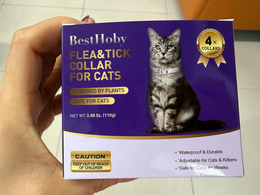 Detailed view of BestHoby cat flea collar strap