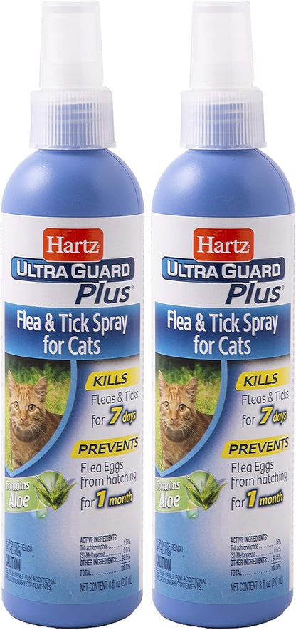 Hartz UltraGuard Plus Cat Flea & Tick Spray, 8 oz - Image 9