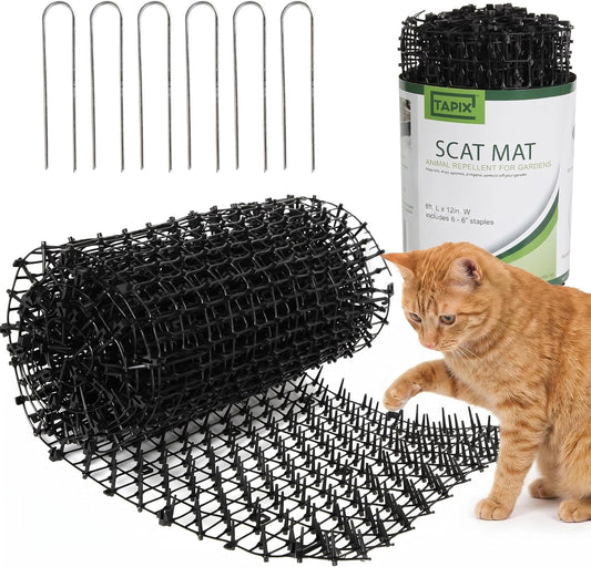 Tapix cat scat mat with spikes 8 foot length
