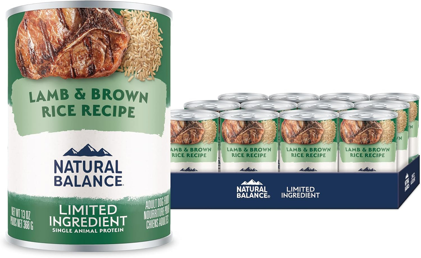 Natural Balance Limited Ingredient Grain-Free Wet Canned Dog Food - Rich Animal Protein Source - Balanced Nutrition - Soy-Free, Gluten-Free - 13 oz - Salmon & Sweet Potato Recipe - 6 Pack - Image 11