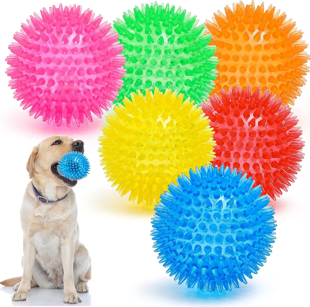 Vitever squeaky dog toy balls front view