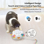 ORSDA whack a mole cat toy highlighting the durable ABS material body.