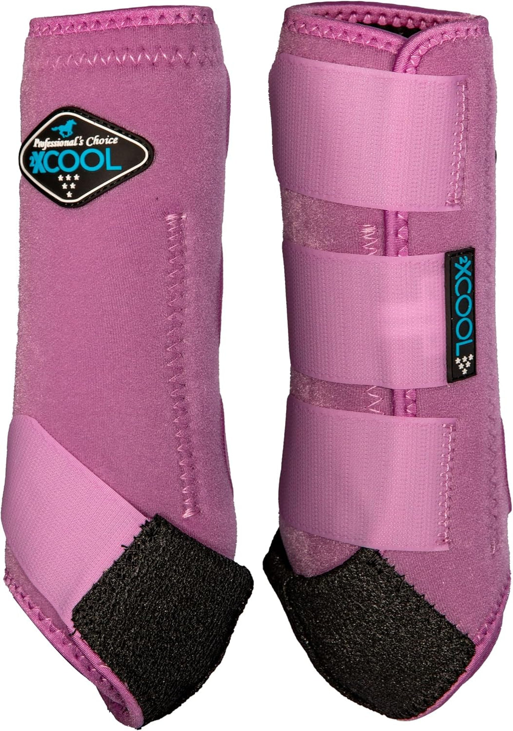 Professional's Choice 2XCOOL Sports Medicine Horse Boots | Protective & Breathable Design for Ultimate Comfort, Durability & Cooling in Active Horses | 2 Pack Medium Black - Image 12