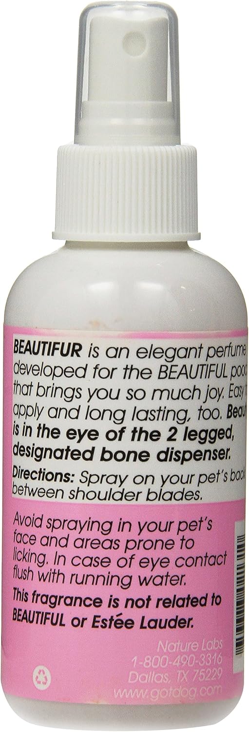 Gotdog Beautifur luxury dog fragrance spray for long lasting coat freshness