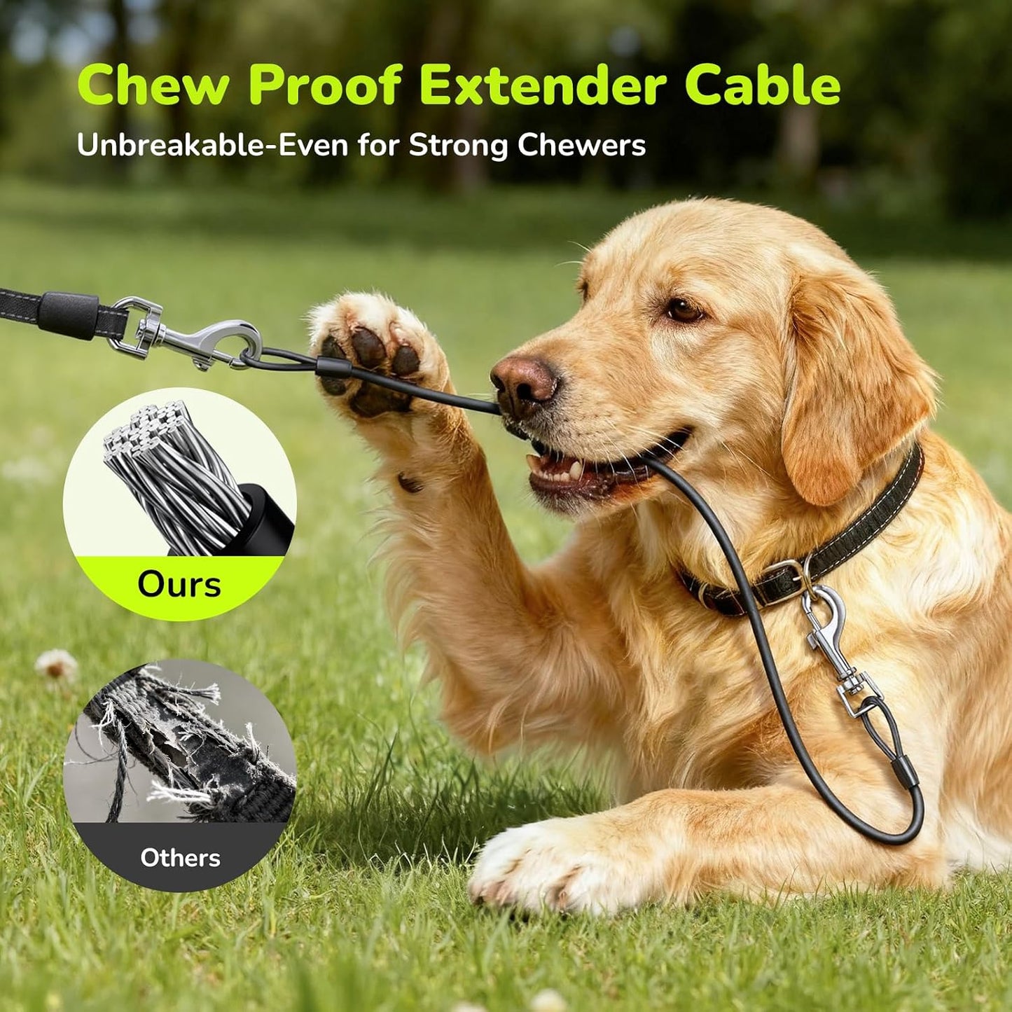 Side profile of Pecute retractable leash with poop bag dispenser