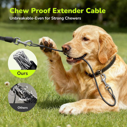 Side profile of Pecute retractable leash with poop bag dispenser