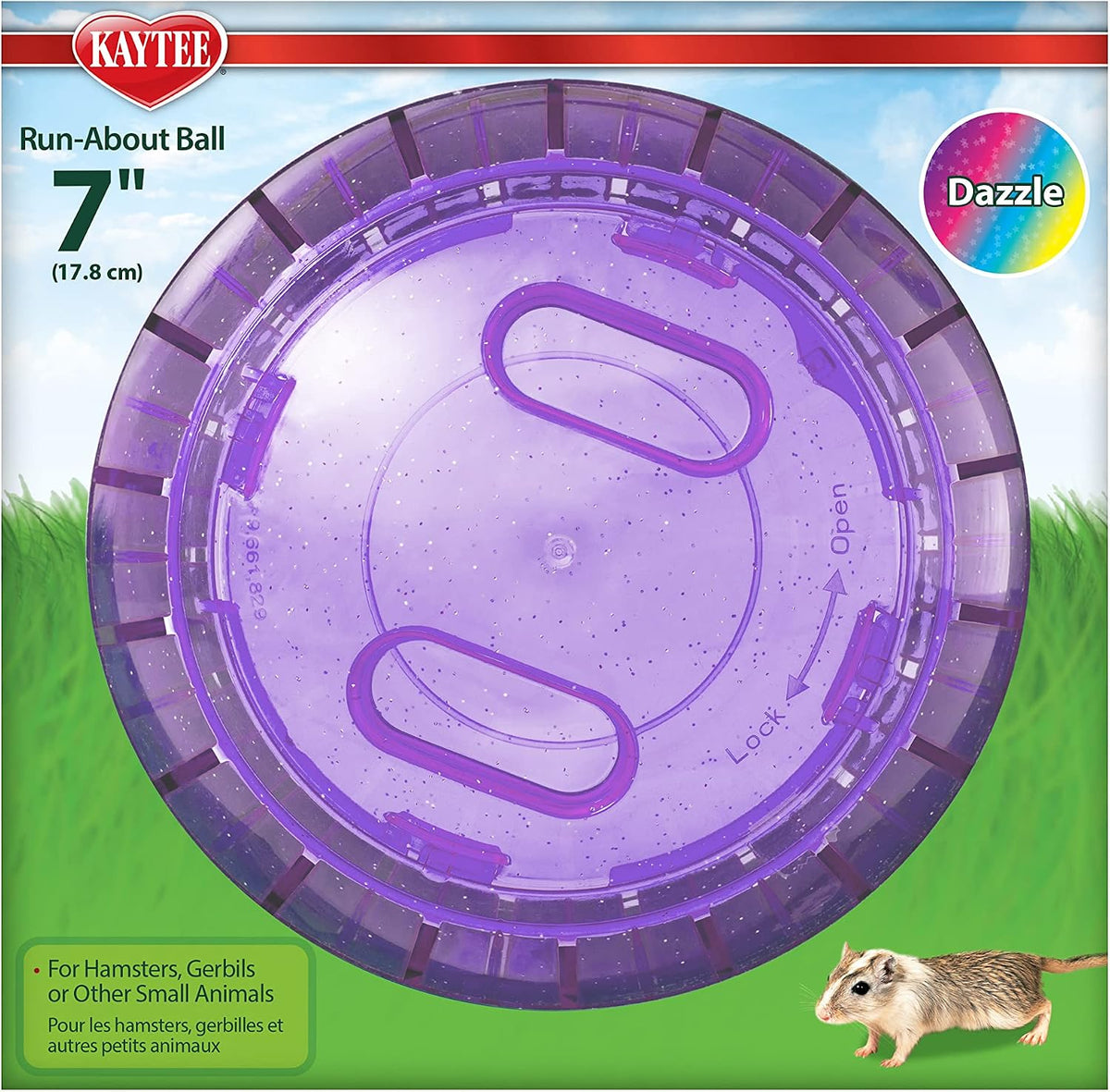 Small animal toy package box display