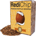 ReptiChip coconut substrate spread out for reptiles