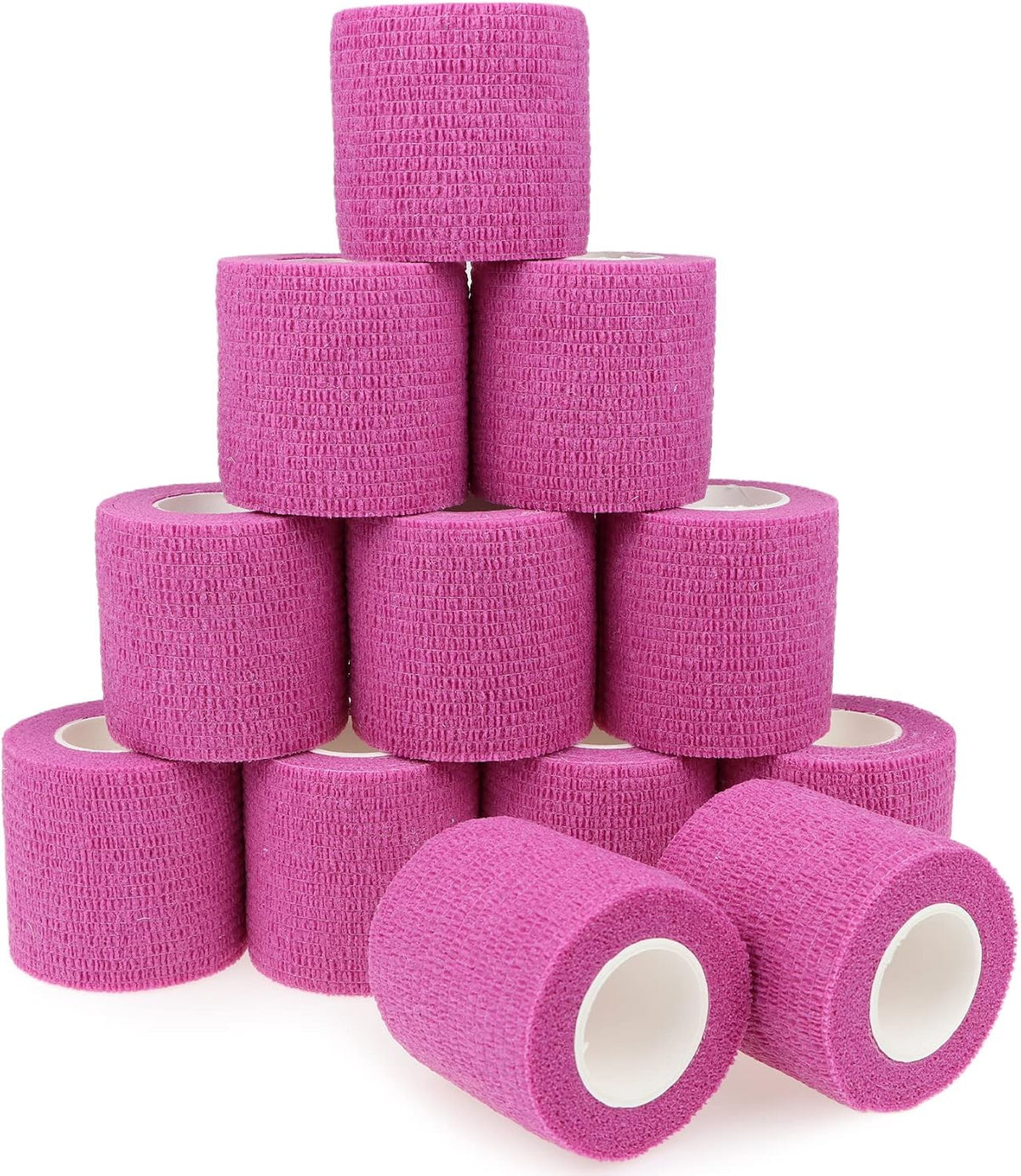 Self Adhesive Bandage Wrap Animal Cohesive Bandage Self Adherent Wrap First Aid Tape for Dogs Cats Horses Birds & Wrist Healing Ankle Sprain (2 Inch Heart 6 Rolls) - Image 12