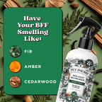 Poo-Pourri Furrest Fresh Dog Deodorizing Spray, 8 Fl Oz Grooming Perfume for Dog Coat, Pet Odor Neutralizer with Essential Oils, Vet Recommended, Paraben & Sulfate-Free Fir, Amber, & Cedarwood Scent - Image 10