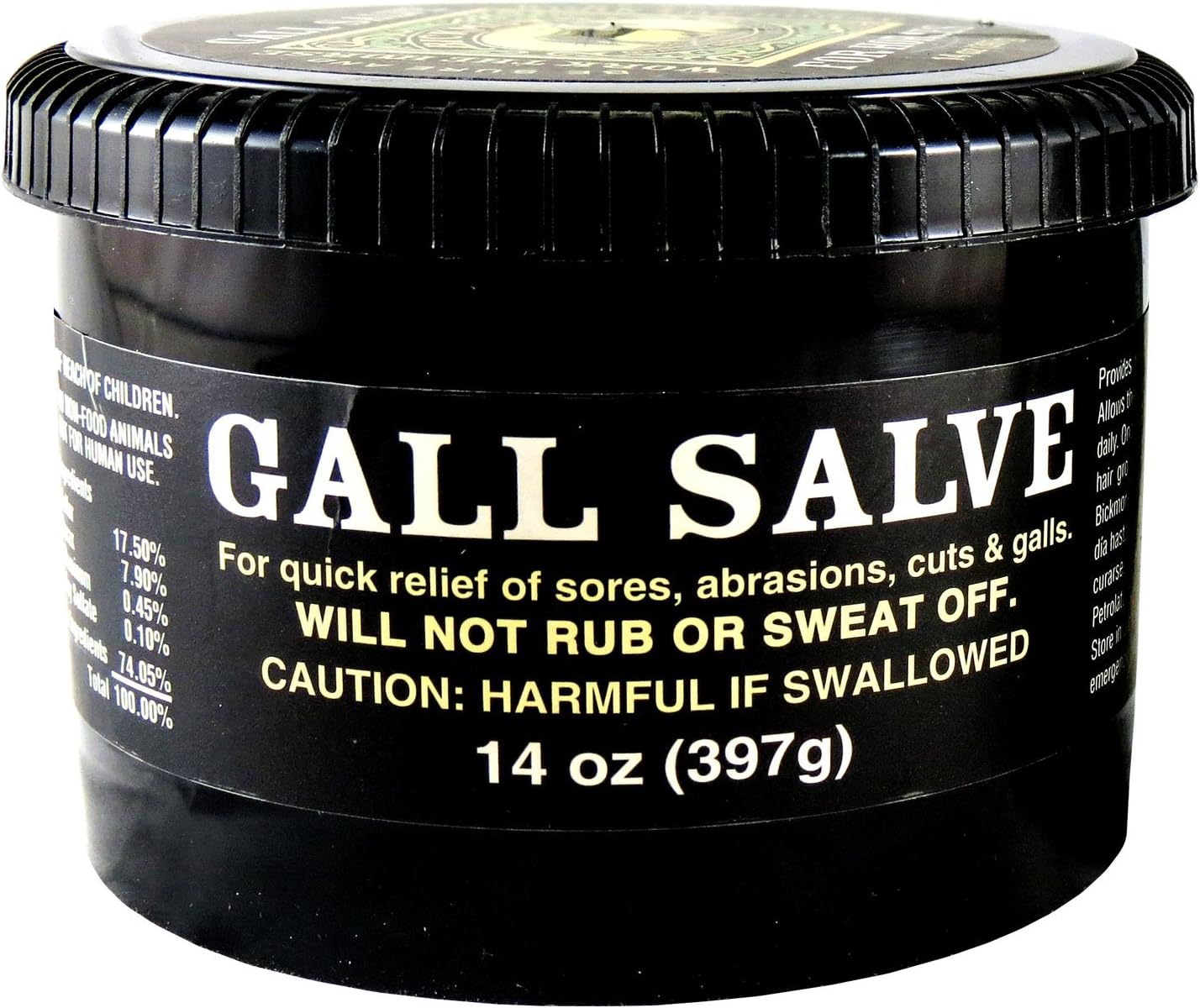 Bickmore equine wound care salve packaging detail