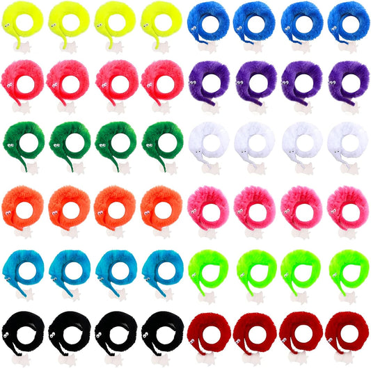 Ccinee 48 piece magic twisty worm set front view