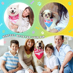 Huhumy branded bulk pet bandanas for medium dogs
