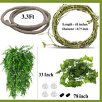 Hercocci reptile tank accessories package contents