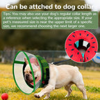 Seektik soft recovery cone collar neck strap adjustment
