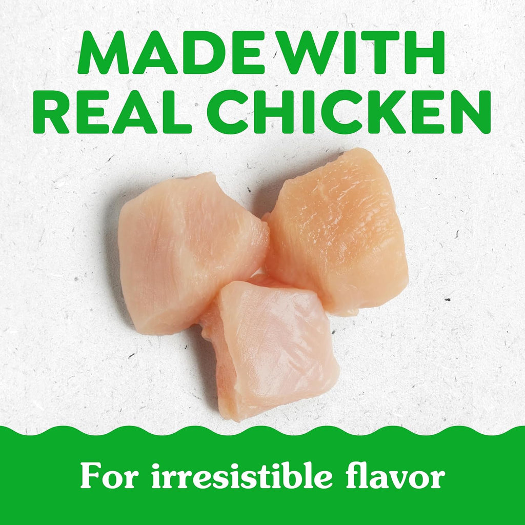 Greenies glucosamine and chondroitin soft dog chews chicken flavor packaging