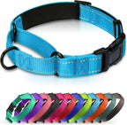 Martingale Collar for Dogs with Quick Release Buckle, Reflective Soft Padded & Escape Proof, Adjustable Nylon Dog Collars for Training & Daily Walking (Hotpink,M) - Image 11
