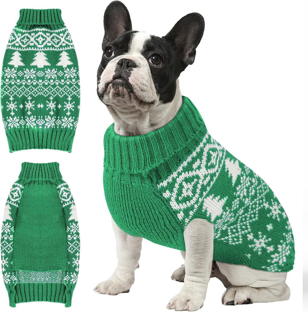 Authentic USA imported AURUZA pet holiday outfit packaged and ready for winter seasonal wear.