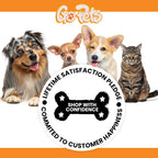 GoPets pet grooming tool packaging and full length display
