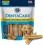 American Kennel Club Dentacare Large Breed Peanut Flavored Dental Dog Treats, Naturally Flavored, 15 Count - Image 9