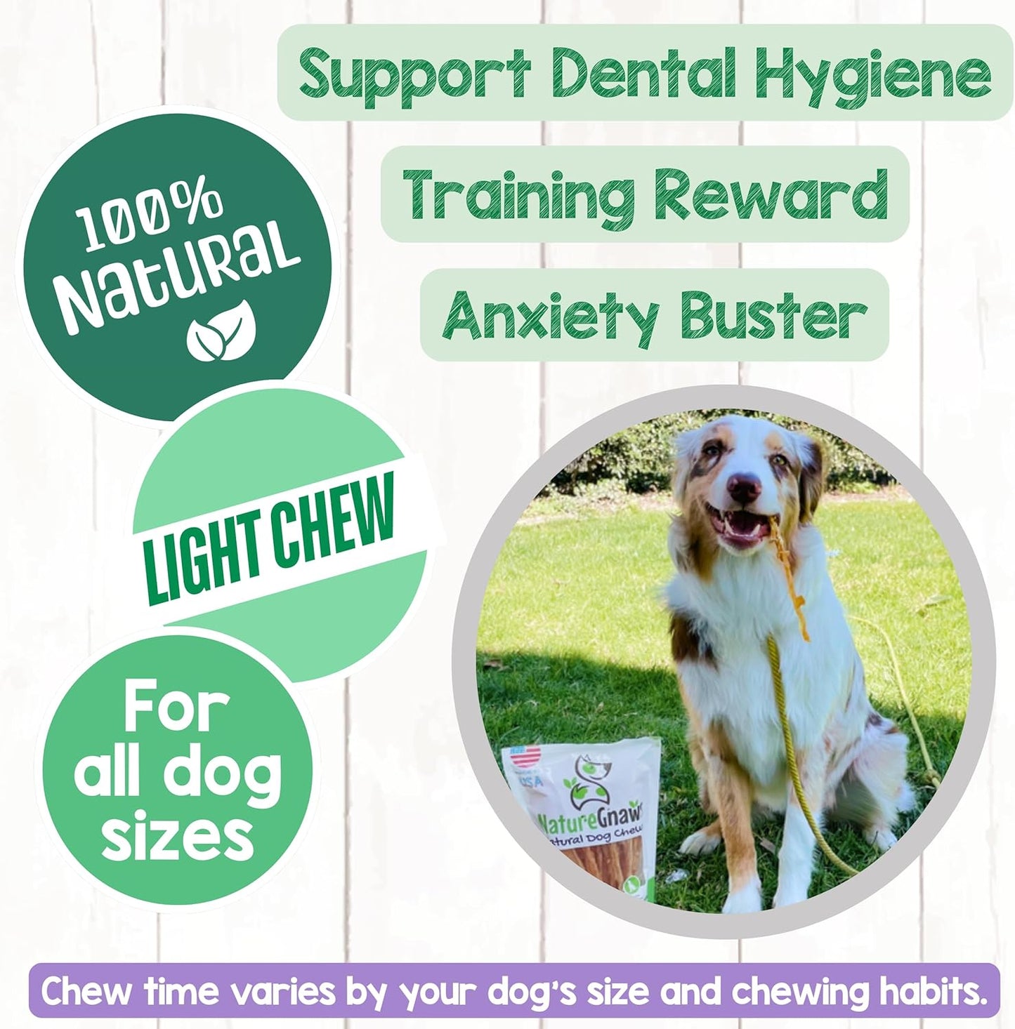 High protein turkey tendon strips for small breed dental health overview