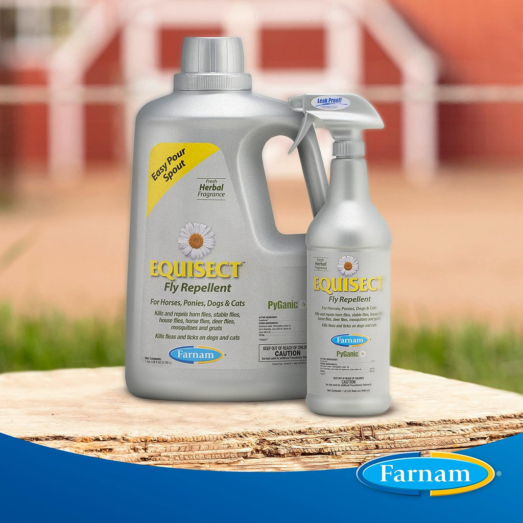 Farnam herbal scent fly and tick repellent spray for domestic animals