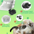 PurifyLogix high iodine coconut shell charcoal refills for feline waste management