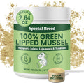 Special Breed Green Lipped Mussel Powder front view container for pet joint health