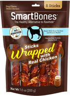 SmartBones peanut butter and chicken dog chews pack of two imported premium treats