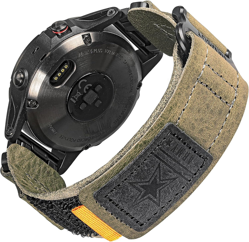 Compatible With Garmin Watch Band, Super Rugged Nylon Sports Strap With Woven Loop Design, For Fenix/Forerunner/Approach/MARQ/Quatix/D2 Series Tough Replacement Band For Men - Image 14